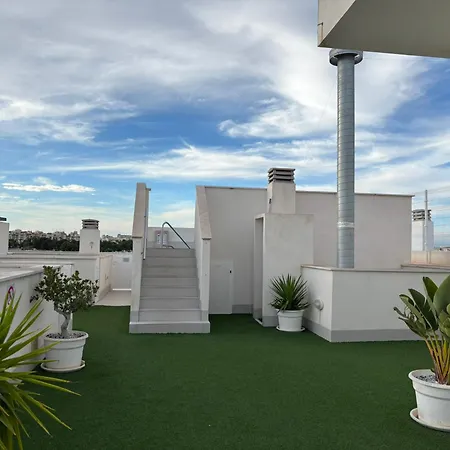 With Rooftop Pool 150 M From The Torrevieja
